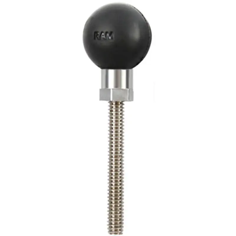 Base W/1/4" 20 Hole Hex & 1" Ball