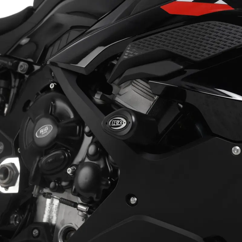 R&G Racing Black Aero Style Crash Protection Bobbins For 2023-2024 BMW M1000R