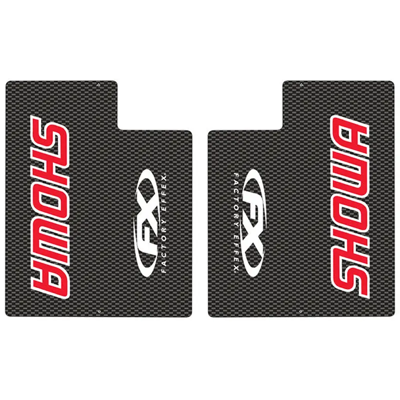 Carbon Upper Fork shields showa/red Factory FX (FX02-7010)