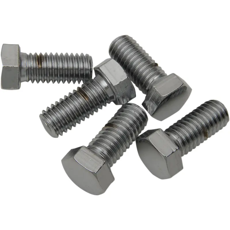 DRAG SPECIALTIES Bolts - Hex-Head - Chrome - 7/16"-14 x 1" MPB668