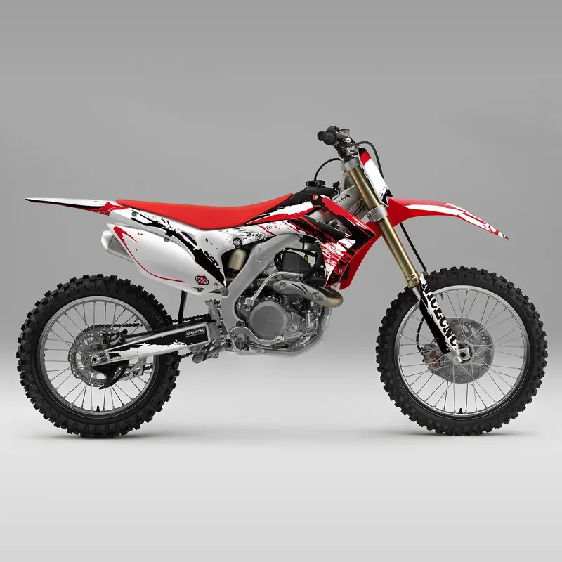 Full Graphics Decals Stickers Set For HONDA CRF250 2014-2017 CRF450 2013-2016