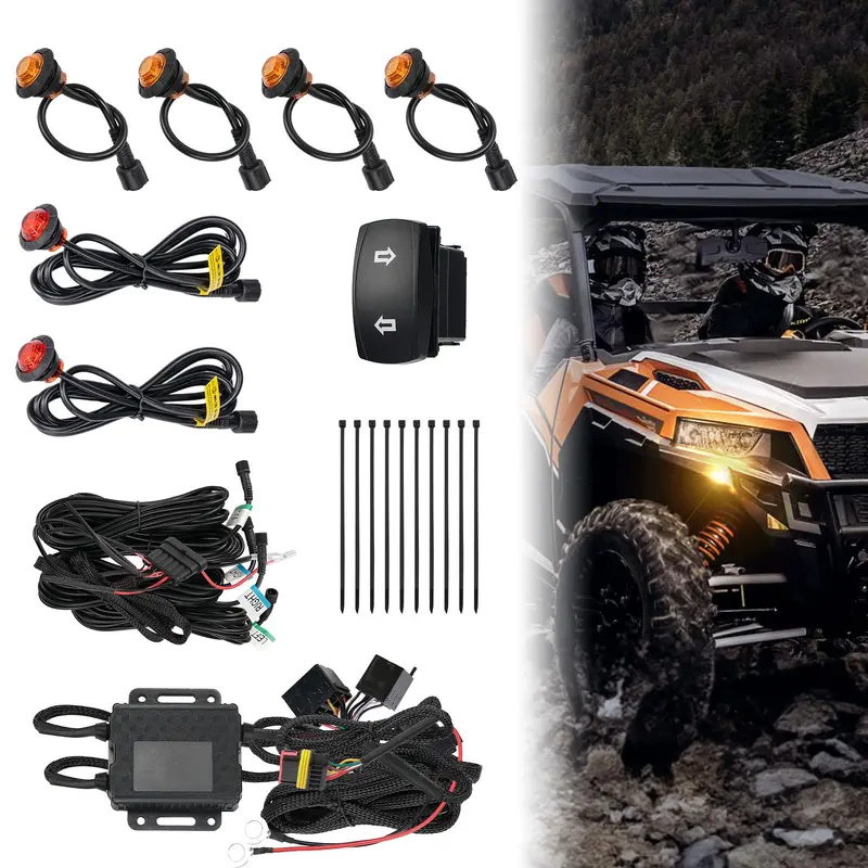 UTV Plug & Play Turn Signal Kit for Can-Am | Polaris | CFmoto | Honda