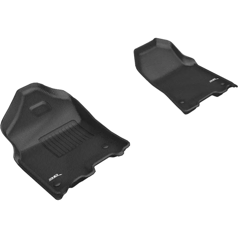 3D MAXpider 2019-2020 Dodge Ram 1500 Crew Cab/Quad Cab Kagu 1st Row Floormat - Black