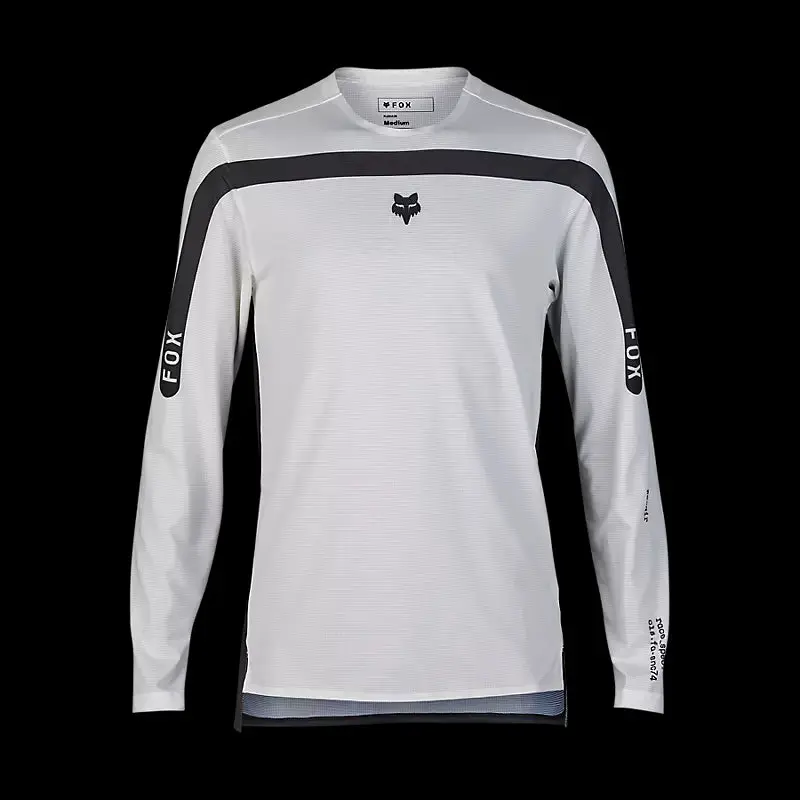 Fox Racing - Flexair Aviation Ls Jersey Race - Wht - M