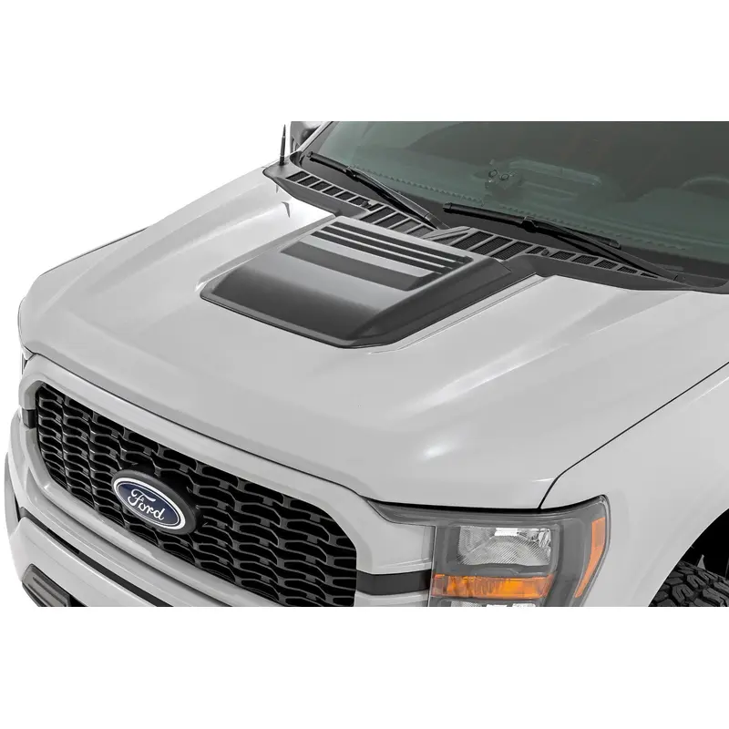 Hood Scoop | HX Antimatter Blue | Ford F-150 2WD/4WD (2021-2025) | HS30010-HX