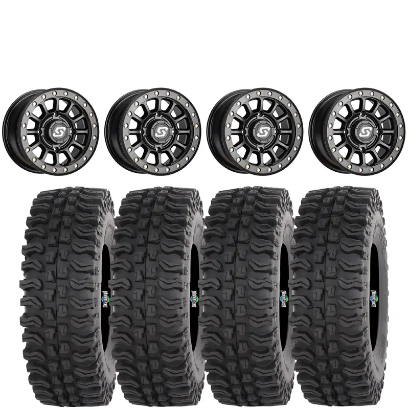 Sedona Sano beadlock black on Frontline BDC | 4/156 5+2 (+38mm)