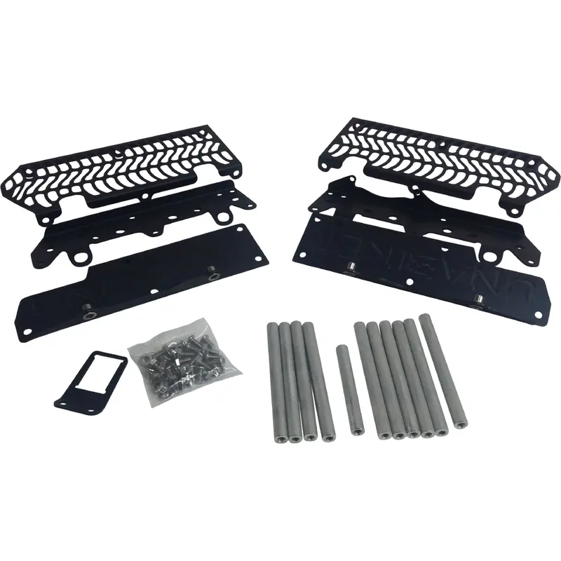 UNABIKER RADIATOR GUARDS KTM BLACK 19KTMXCF