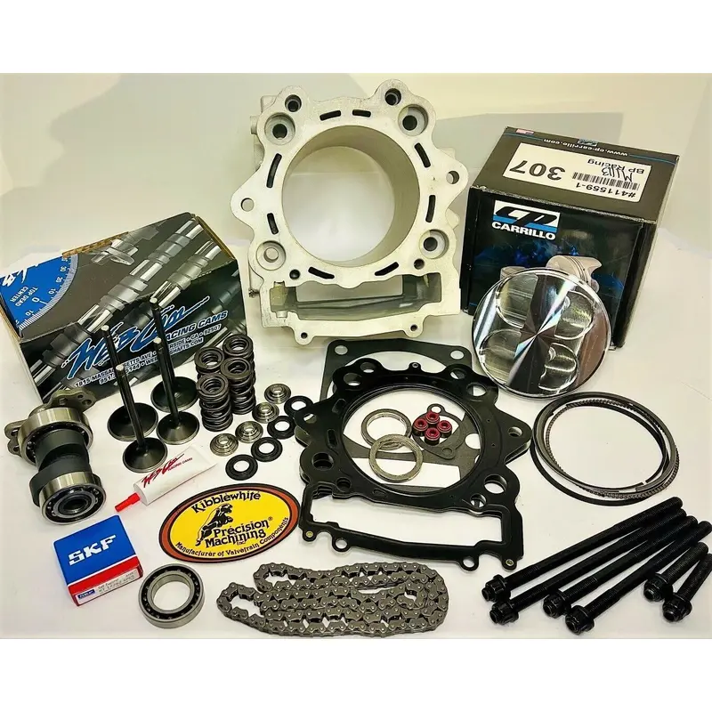 09+ Raptor 700 108 mil Big Bore 290 Webcam +2 Valve Springs Top End Rebuild Kit