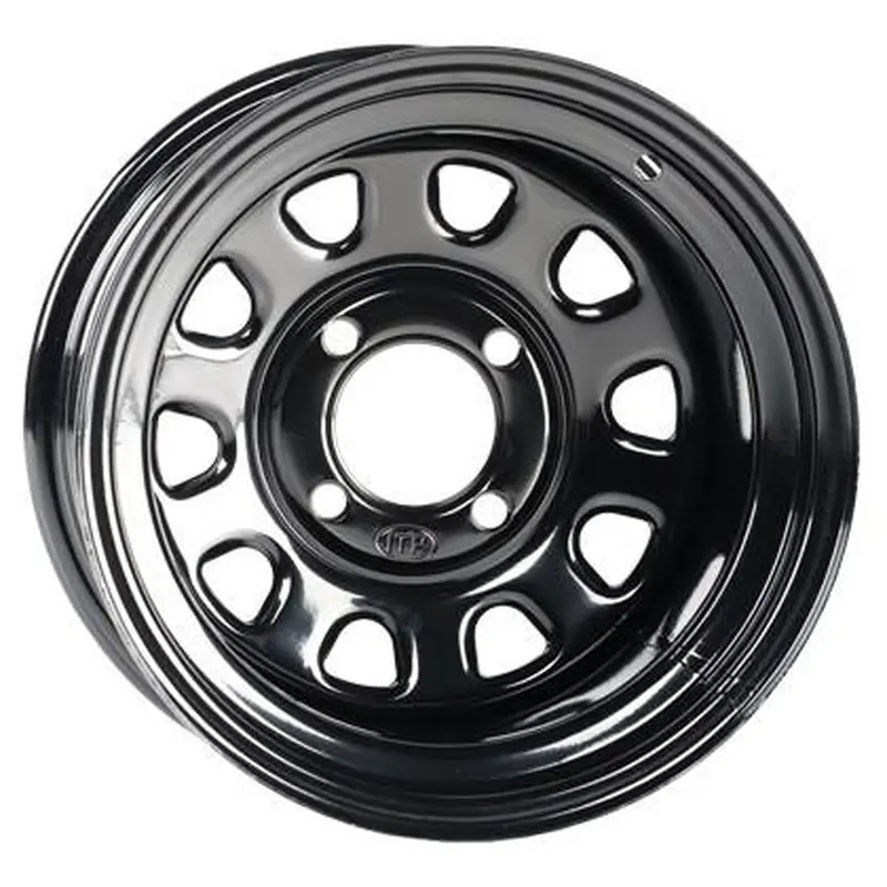 RIM STEEL WHEEL 14x7, 4/137, ITP DELTA BLACK 4+3, 12MM STUD, 1422319014B