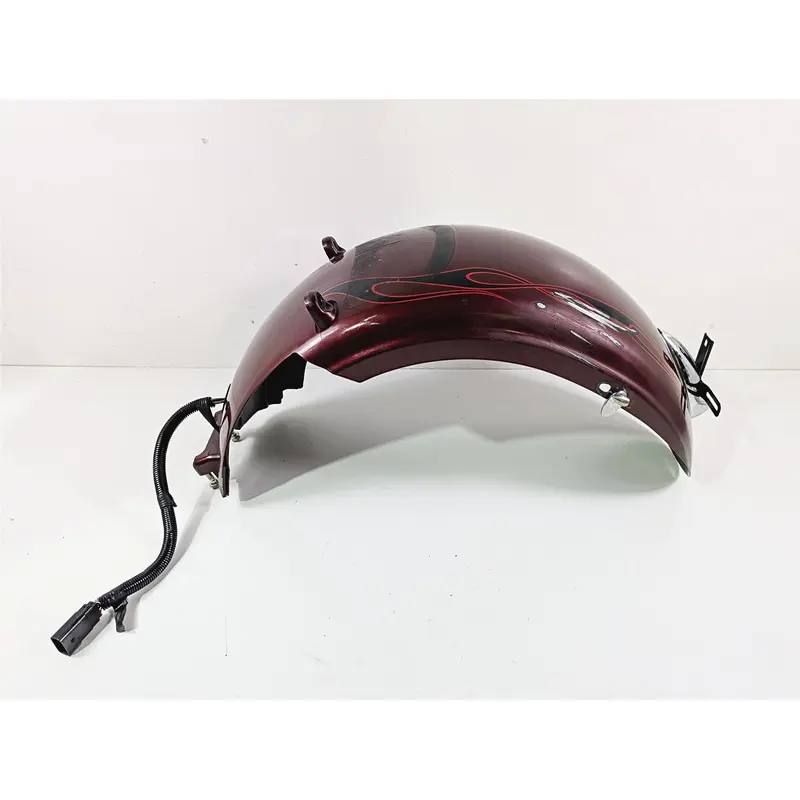 2008 Harley FXCWC Softail Rocker Rear Fender Crimson Red - Read 60132-08