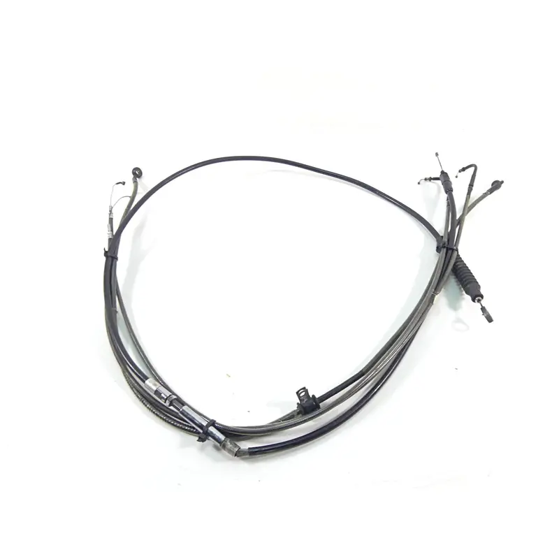 2011 Harley Softail FXS Blackline 12.5" Ape Hanger Throttle & Brake Line Set