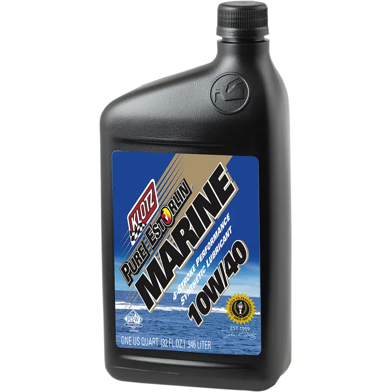 KLOTZ OIL Marine 4-Stroke Engine Oil - 10W-40 - 1 U.S. quart KE-334