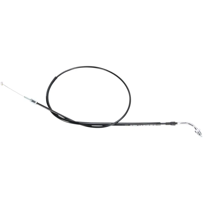 MOTION PRO Black Vinyl Throttle Cable - Push - +12" - Honda 02-0606