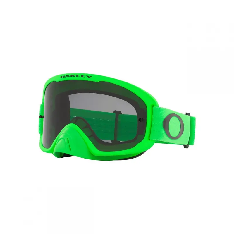 OAKLEY O FRAME 2.0 PRO MX MOTO GREEN, OA OO7115-32 GREY LENS, DARK GREY LENS