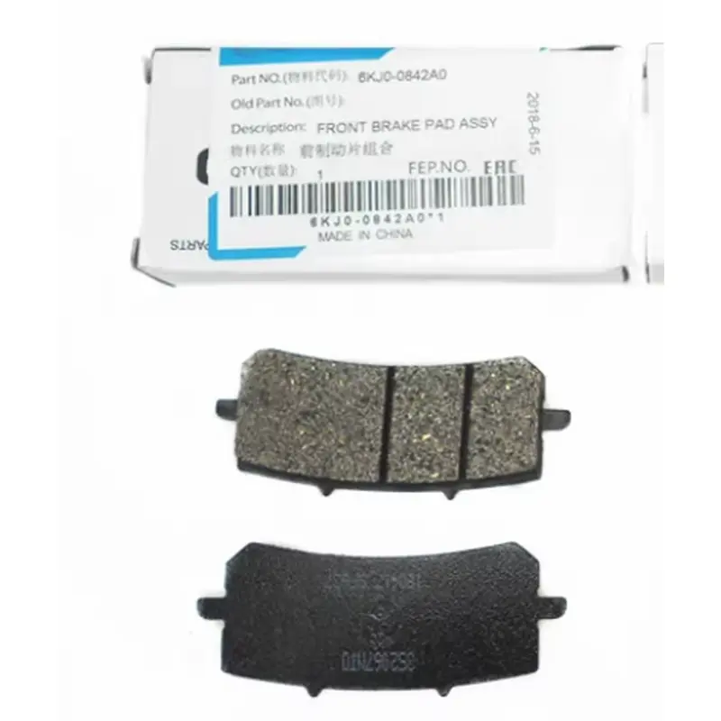 Front Brake pad suit CF250NK code is 6KJ0-0842A0