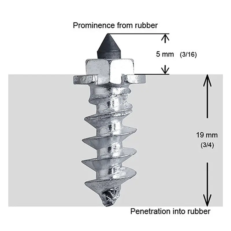 IGRIP SHOULDERED RACING TIRE STUDS 18MM 200PK (SS-18200R)