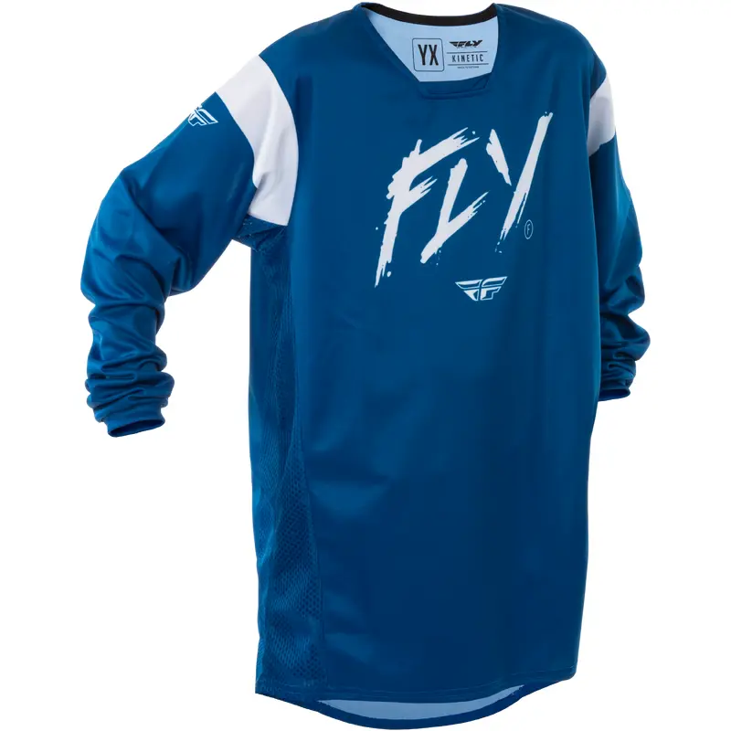 Youth Kinetic Stoke Jersey Navy/White Yl