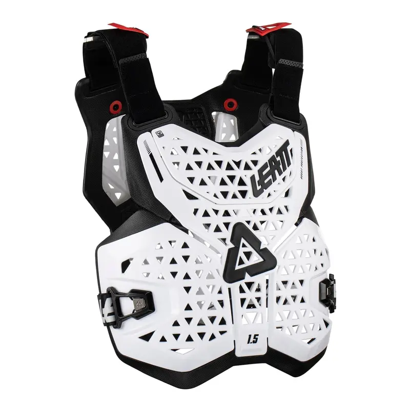 LEATT CHEST PROTECTOR 1.5 WHT