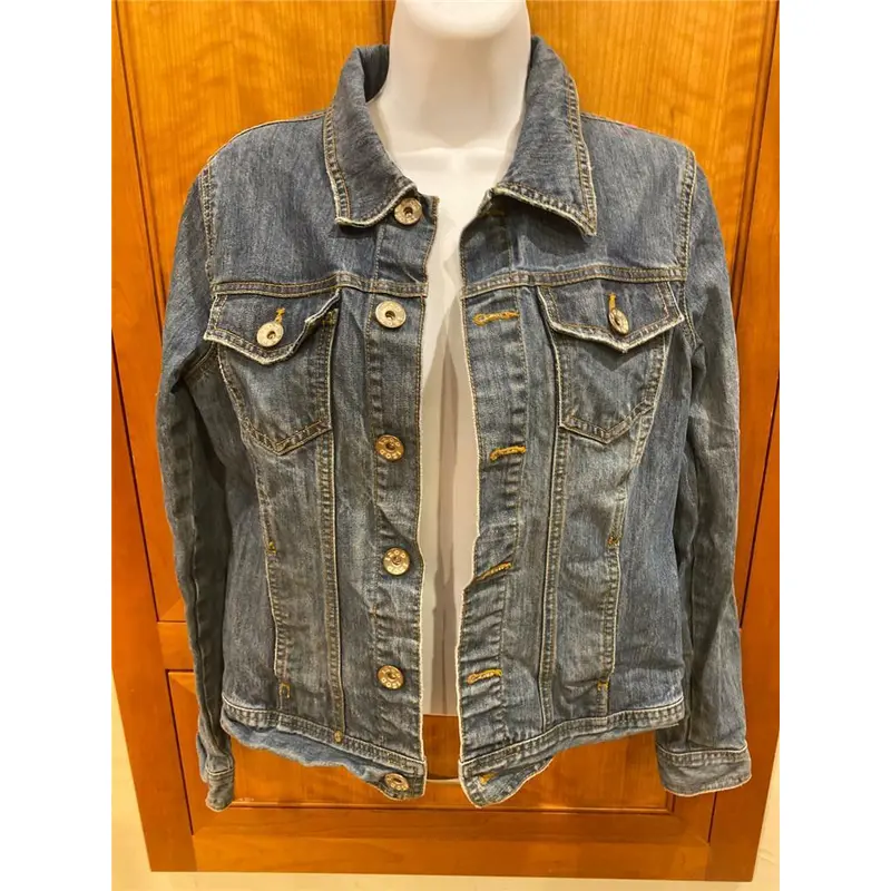 Womens Size S Small Denim Jean Jacket Ladies Izod Awesome!