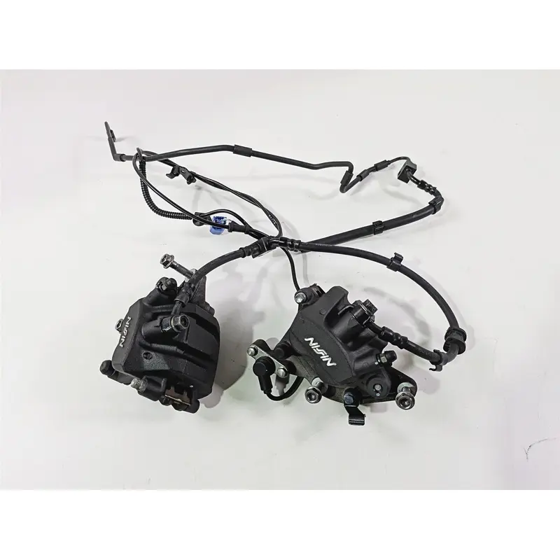 2016 Honda CBR650 F Front Brake Caliper Set - Nissin 45250-MJE-D11 45150-MJE-D01
