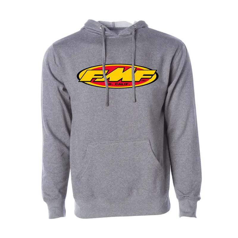 Don Pullover Fleece Grey Heather Lg