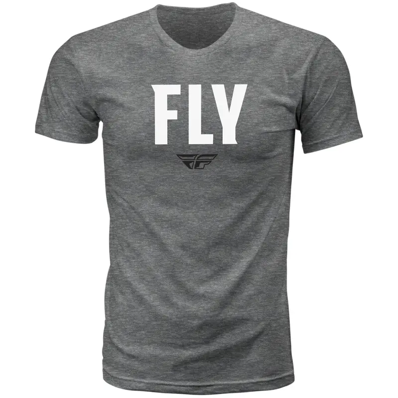 Fly Wfh Tee Dark Grey Heather 2x