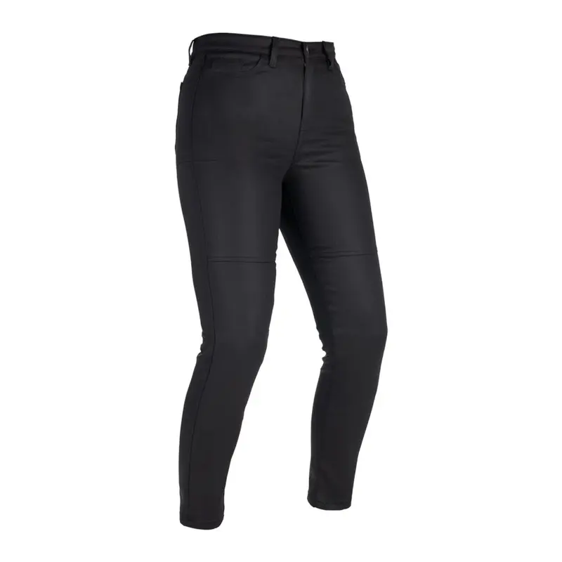 Oxford Ladies OA Waxed Jeggings Pant - Black (Short)