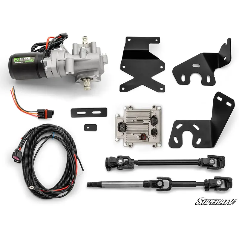 SuperATV Polaris Ranger XP 900 EZ-Steer Series 6 Power Steering Kit