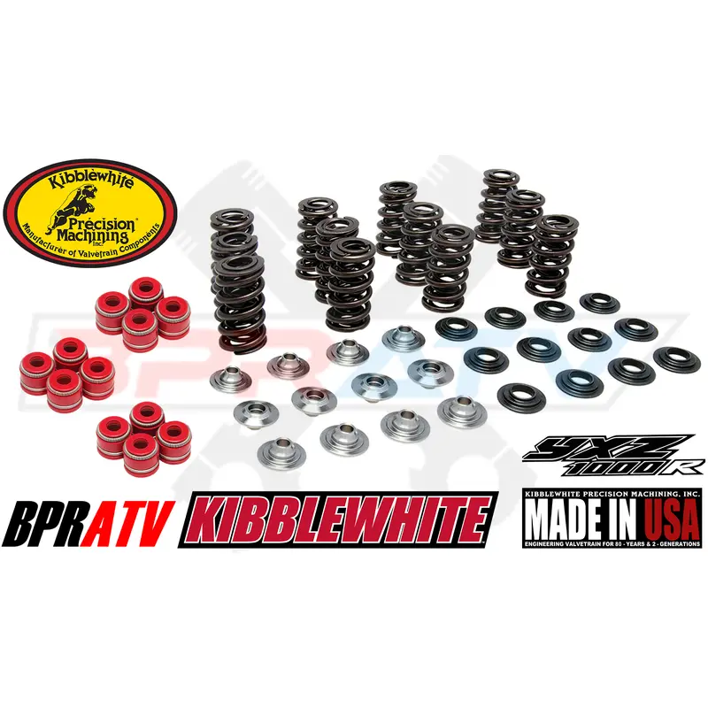 Yamaha YXZ1000R YXZ 1000R 1000 Kibblewhite Race TITANIUM Valve Springs Kit Seals