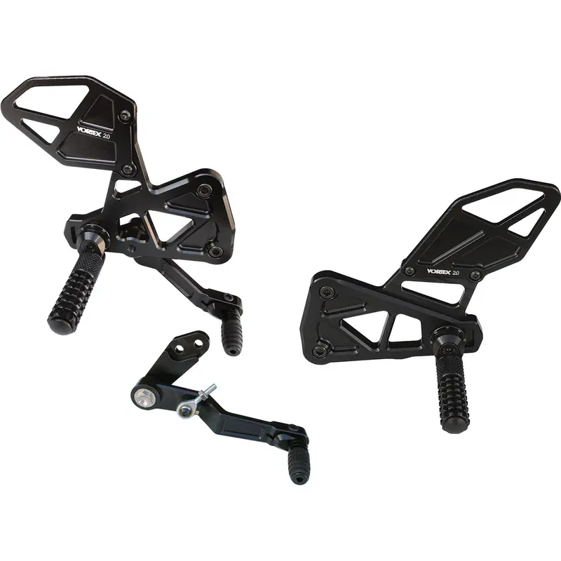 VORTEX REAR SET BLACK RS591K