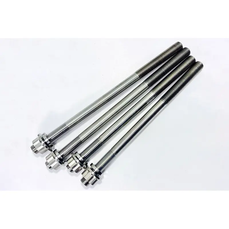 17+ Honda CRF450RX CRF 450RX TITANIUM Cylinder Bolts Head Stud Kit Ti Studs Nuts