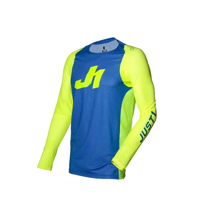 JUST1 J-FLEX MX JERSEY ARIA BLU/FLUO YEL XL