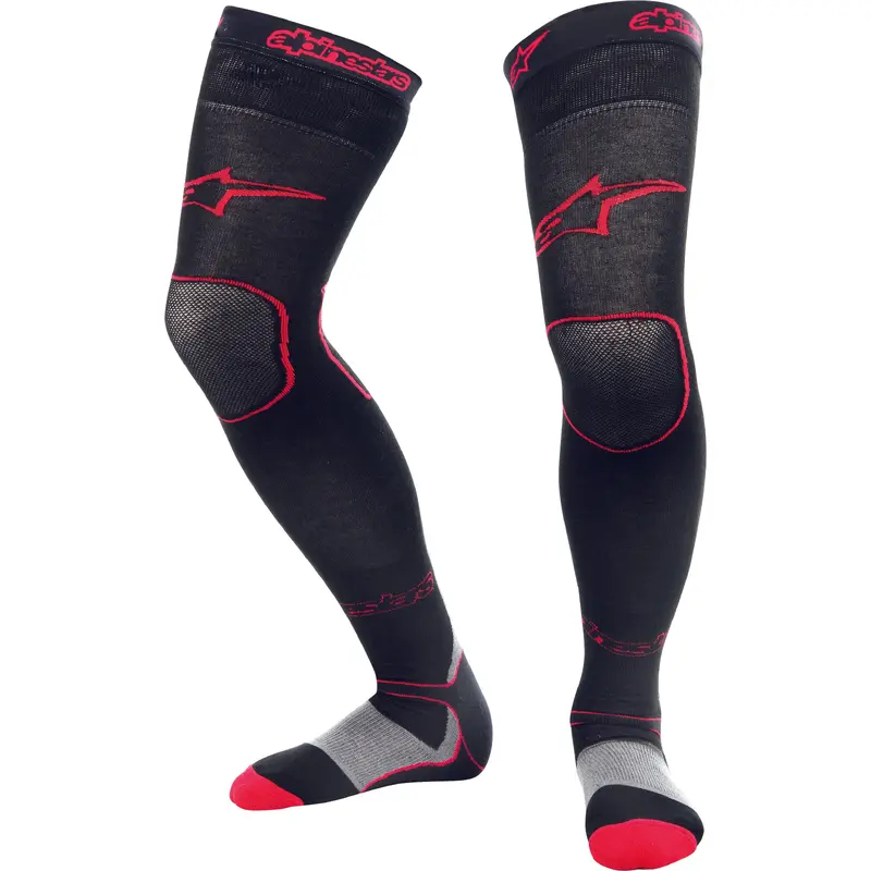 ALPINESTARS LONG MX SOCKS RED LG-2X 4705015-13-L/2X