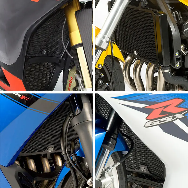 Radiator & Oil Cool Guard Set Panigale V4/V4S Red R&G (RAD9021RE)