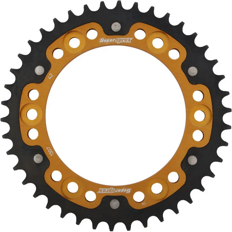 SUPERSPROX STEALTH SPROCKET 42T GOLD RST-1307-42-GLD