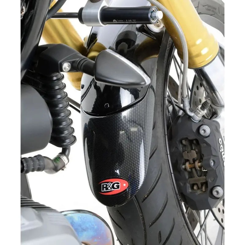 R&G Racing Black Fender Extender For 2017-2024 Kawasaki Vulcan S EN650