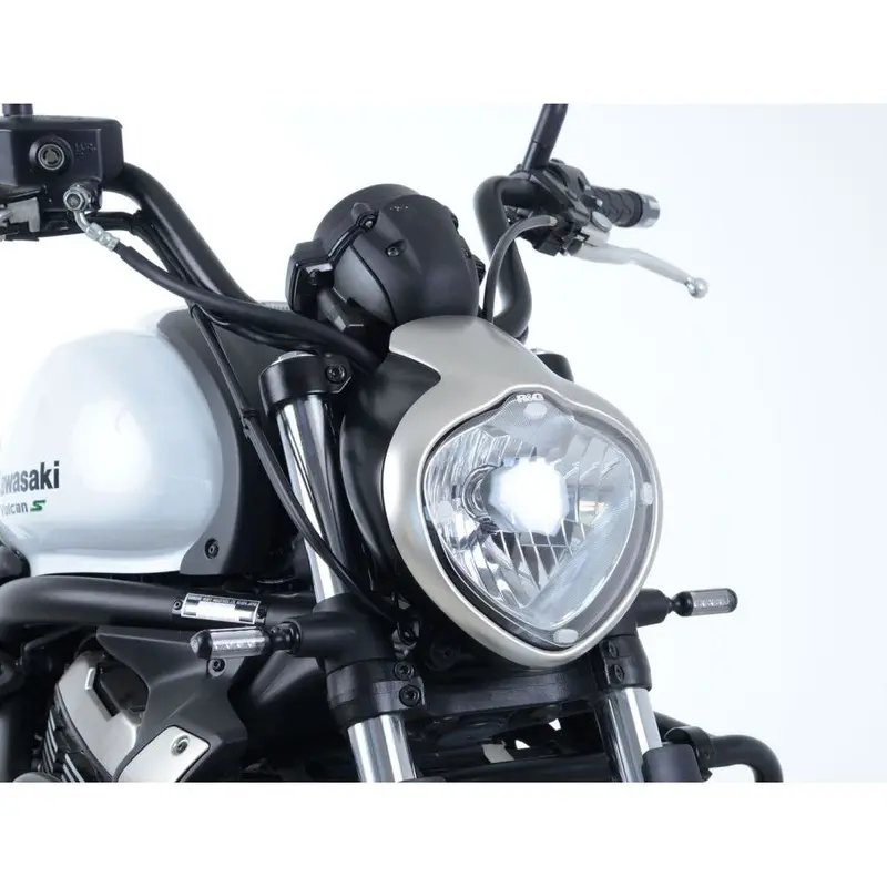 R&G Racing Clear Acrylic Headlight Shield For 2017-2024 Kawasaki Vulcan S EN650