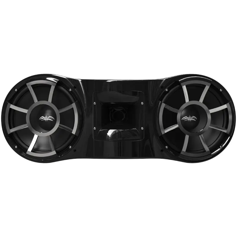 REV 410 Black V2 | Wet Sounds Revolution Series Dual 10" Black Tower Speaker