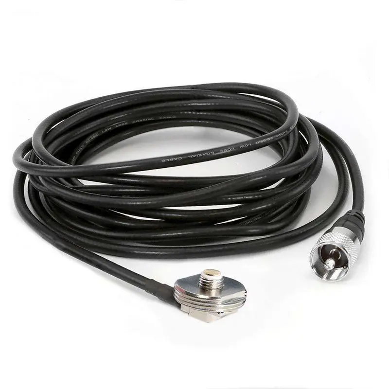 Rugged Radios 13 Ft Antenna Coax Cable with 3/8 NMO Mount NMO-MT-13