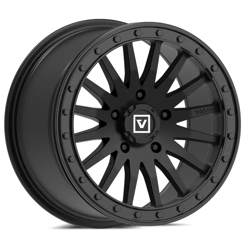 V06 Beadlock UTV Wheel Satin Black