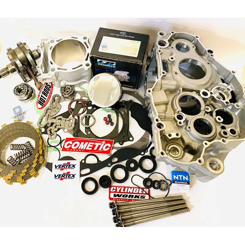 06-09 YZ450F YZ 450F Cases Complete Rebuilt Motor Engine Rebuild Kit Crankcases