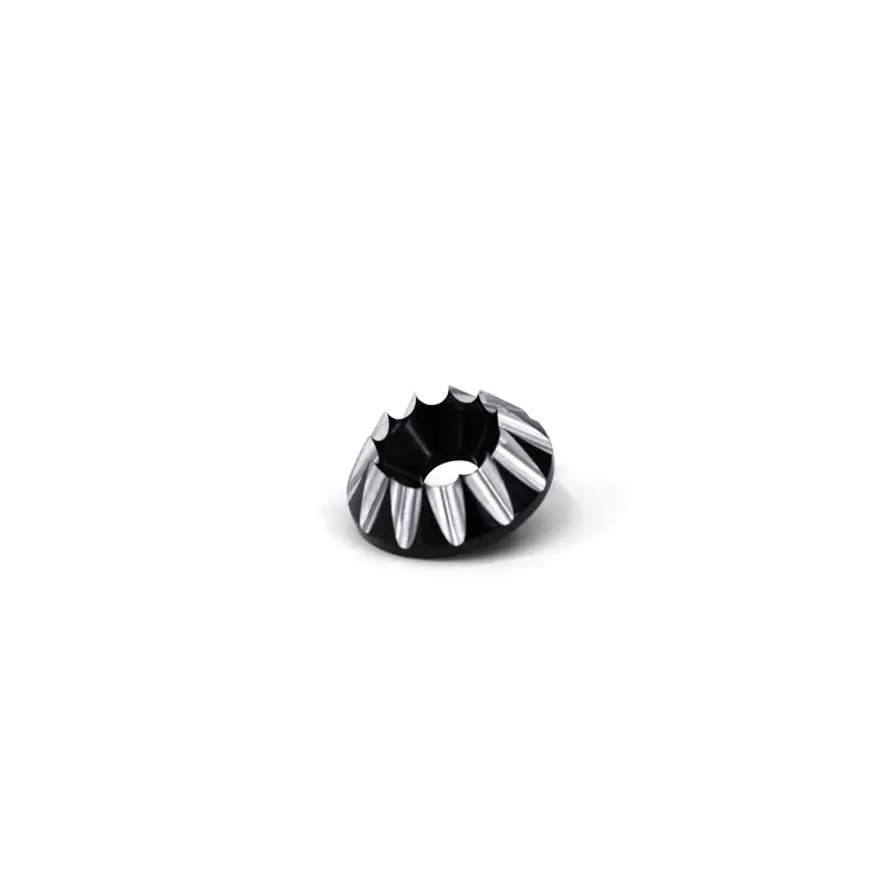BAGGERNATION AXLE W/YAFTERBURNER CAPS BLACK 00-07 FLT YAXLE-07-YB-B
