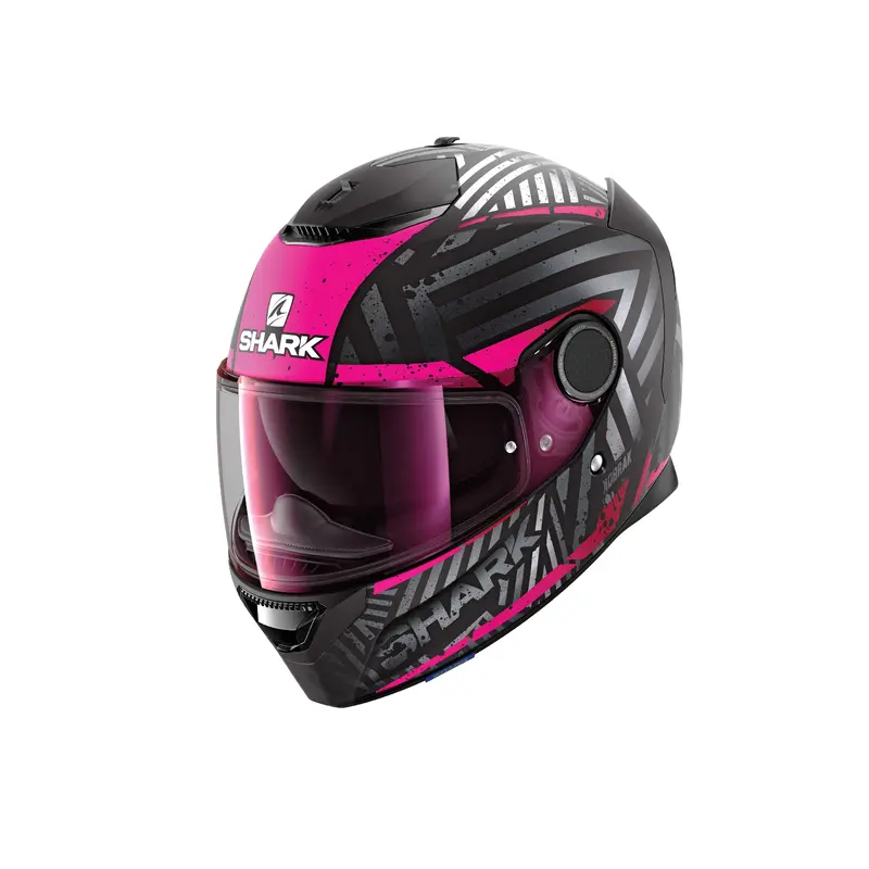 SHARK SPARTAN KOBRAK Mat BLK/VIO L