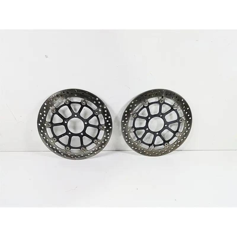 2012 Ducati Streetfighter 848 Front Brake Rotor Disc Set 49241011A 49241191A