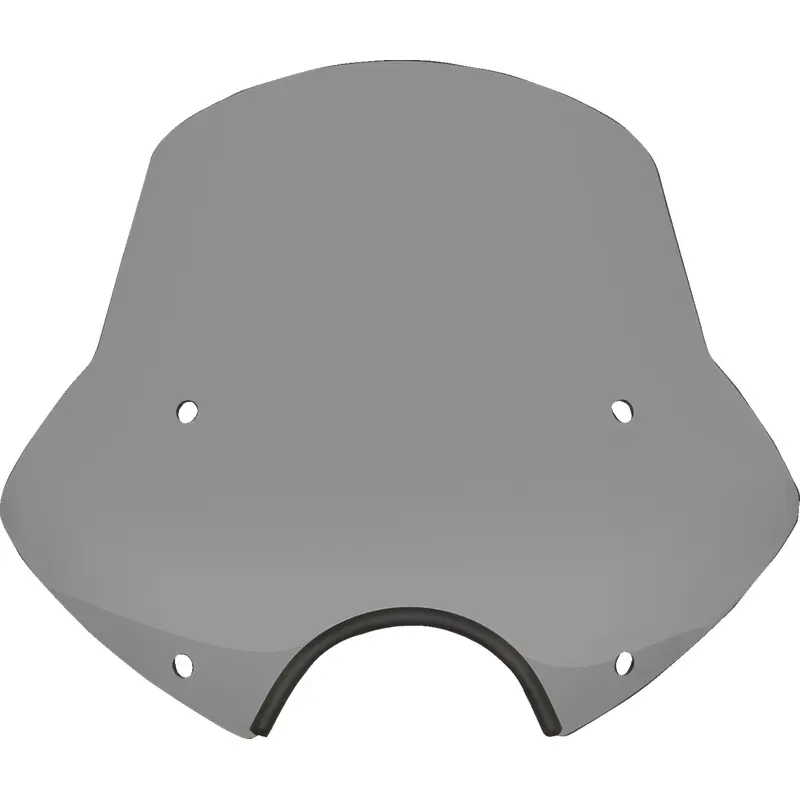 MEMPHIS SHADES Speed Demon Sportshields - 15" - 7" Headlight Cutout - Black Smoke MEP54412