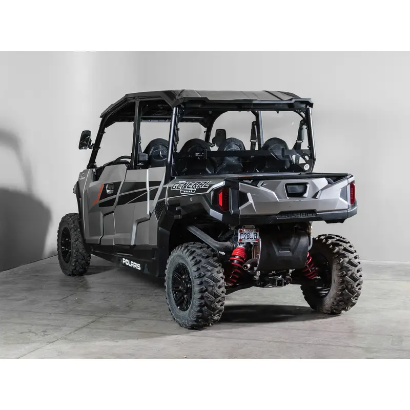 TERRARIDER POLARIS GENERAL BACK UTV WINDSHIELD - PRO FIT FRAME - SCRATCH RESISTANT 3/16"