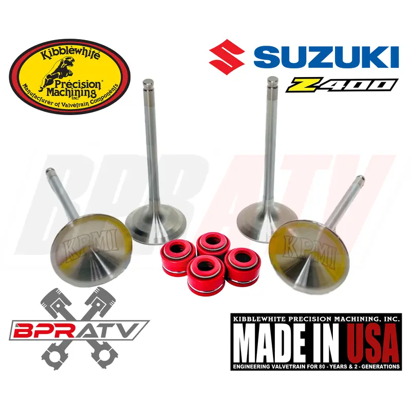03-14 Suzuki LTZ400 Z400 OEM Replacement Kibblewhite Intake Exhaust Valves Seals