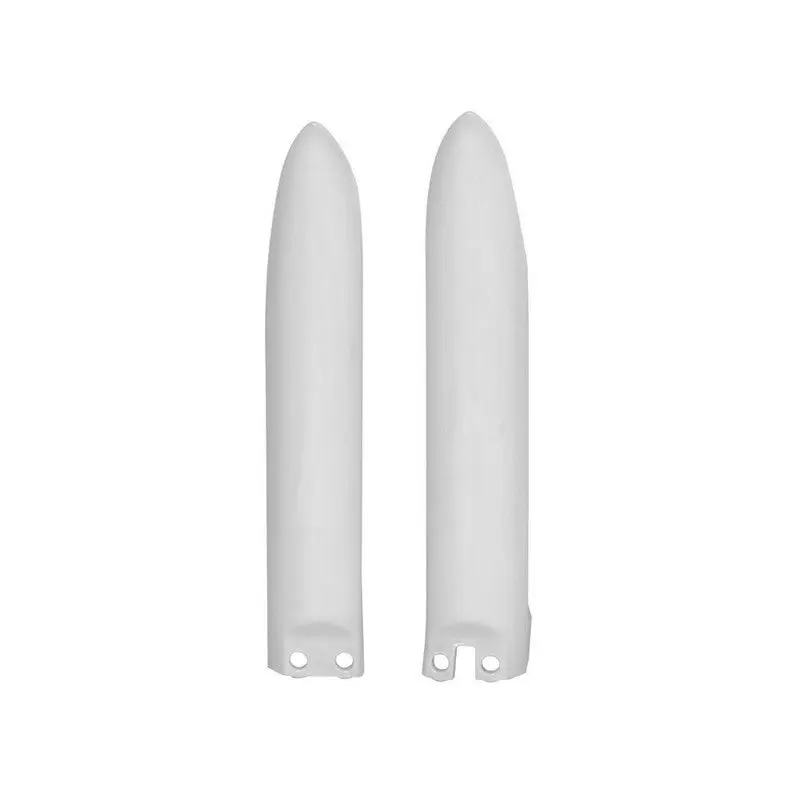 FORK PROTECTORS RTECH WHITE KAWASAKI KX100 04-13 KX85 01-13