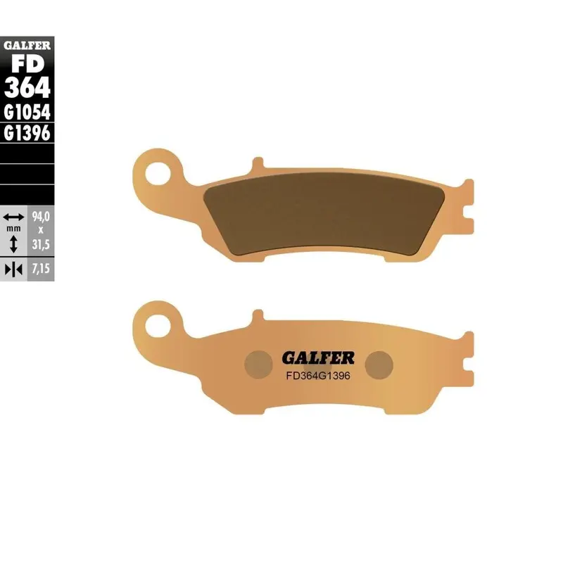 Galfer Brake Pads Sintered | FD364G1396