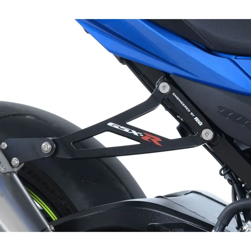 R&G Racing Black Exhaust Hanger For 2017-2018 Suzuki GSXR1000